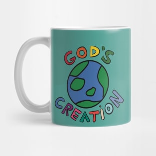 God’s Creation Earth Tshirt Love Mug